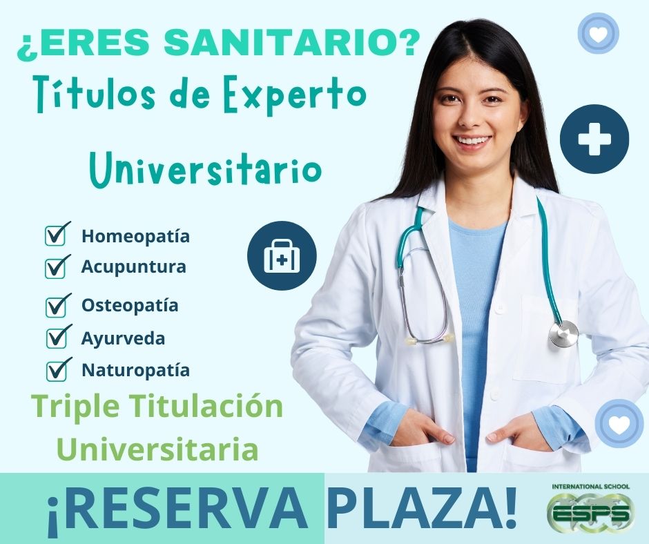 curso de naturopatia en Vigo con titulación de experto universitario para sanitarios