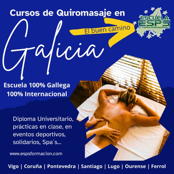 Curso de quiromasaje en Lugo